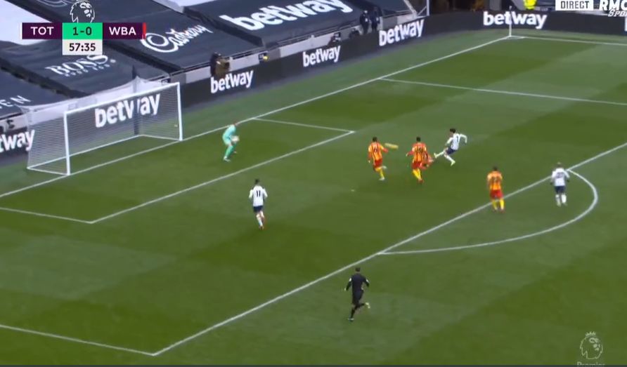son goal vs wba