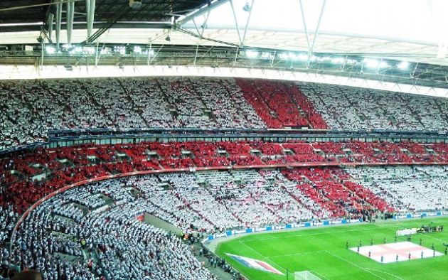 wembley stadium england fans