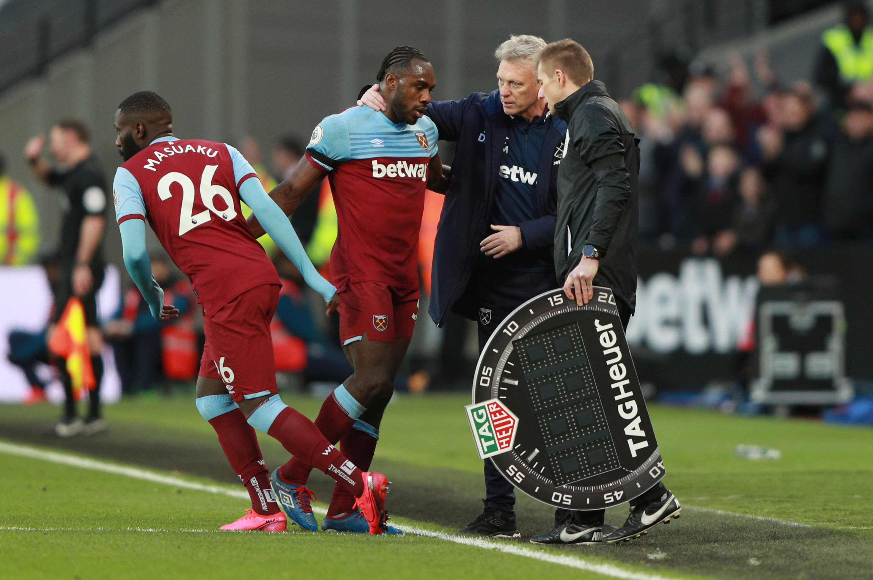 Antonio and Masuaku for West Ham