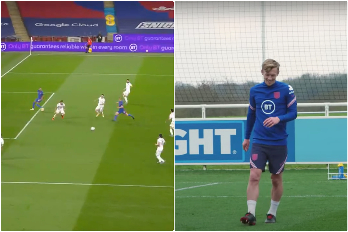 Dean Henderson praised Ward-Prowse for runs in training right before goal vs San Marino