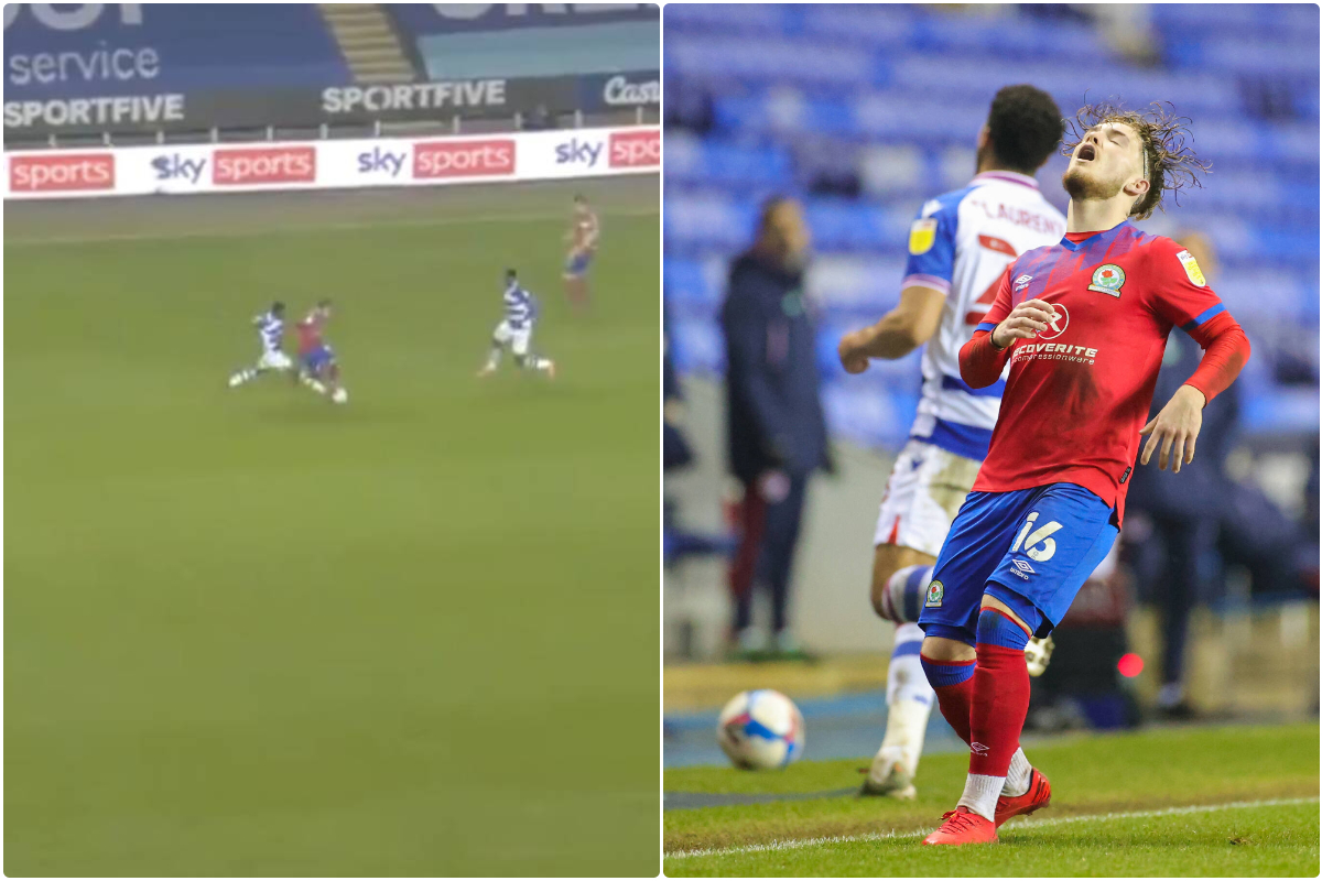 Elliott has apologised for mistake for Blackburn against Reading