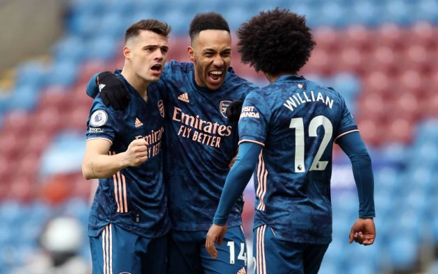 Willian Xhaka Aubameyang