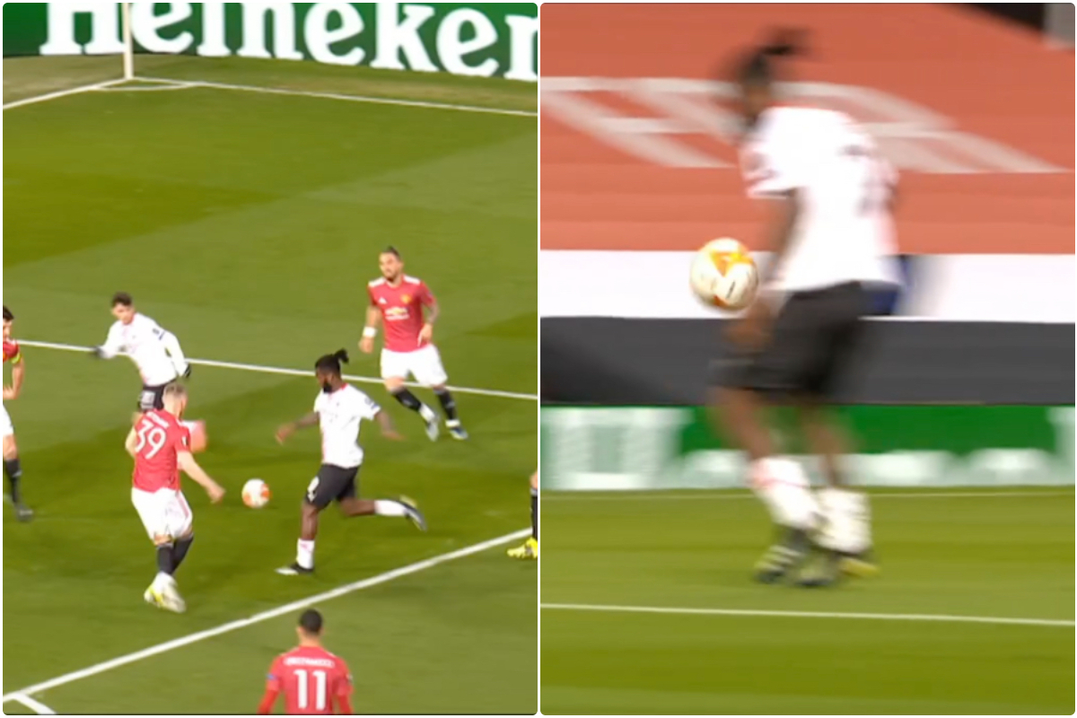 Video - Kessie volley disallowed for handball against Man United