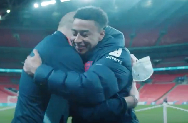 Video - Lingard classy moment with San Marino goalkeeper