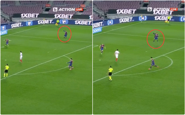 Video - Messi celebrates Pique equaliser for Barcelona vs Sevilla