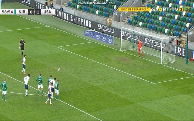 Video - Pulisic scores crap penalty for USA vs Northern Ireland