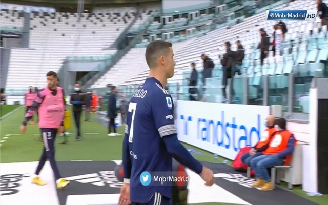 Video - Ronaldo storms off pitch after Juventus lose to Benevento