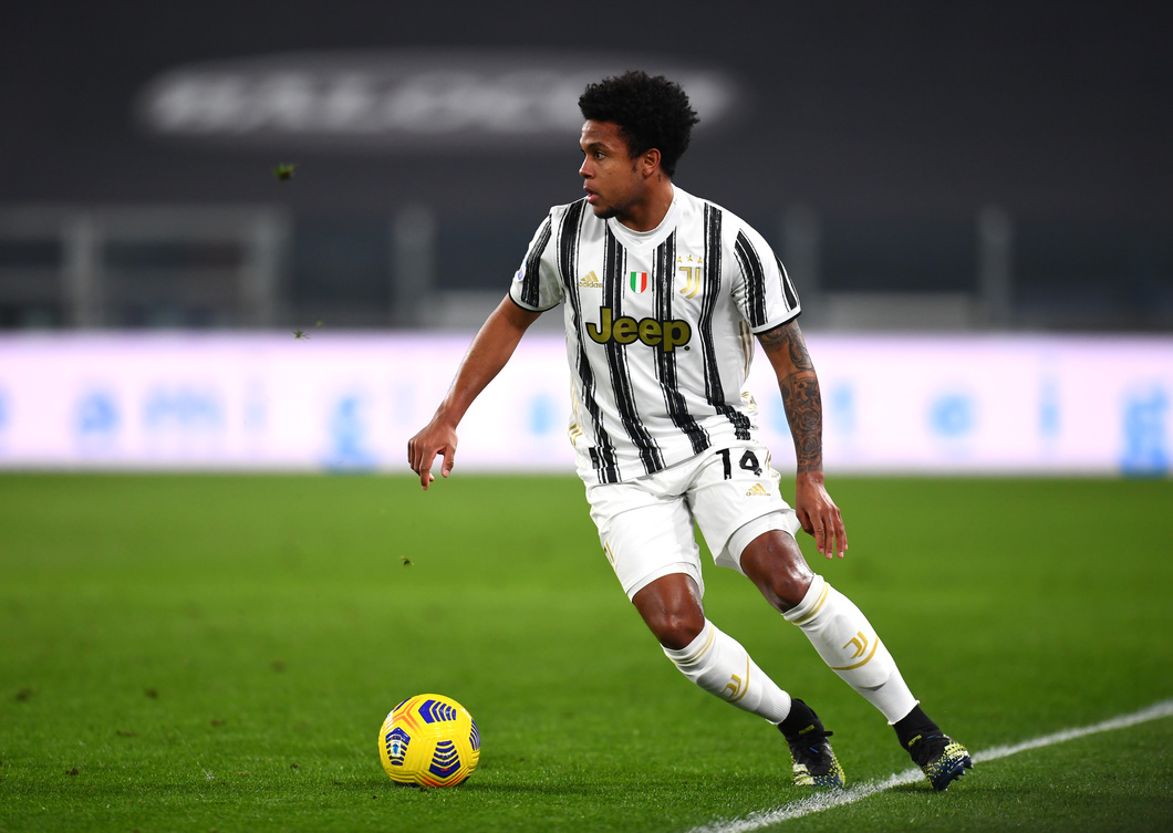 Weston McKennie in action for Juventus Weston McKennie in action for Juventus