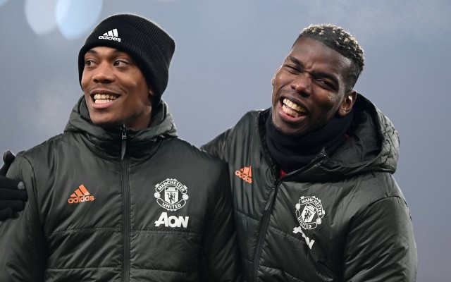 anthony martial and paul pogba