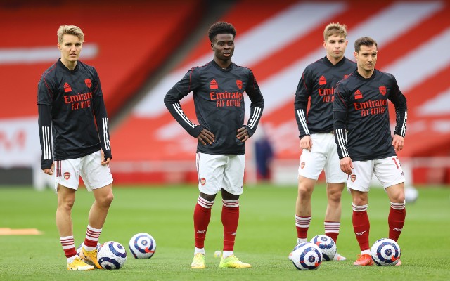 arsenal odegaard saka smith rowe soares