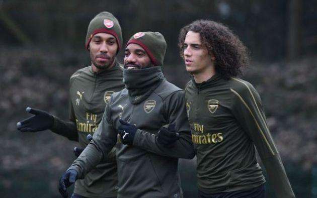 aubameyang lacazette guendouzi arsenal