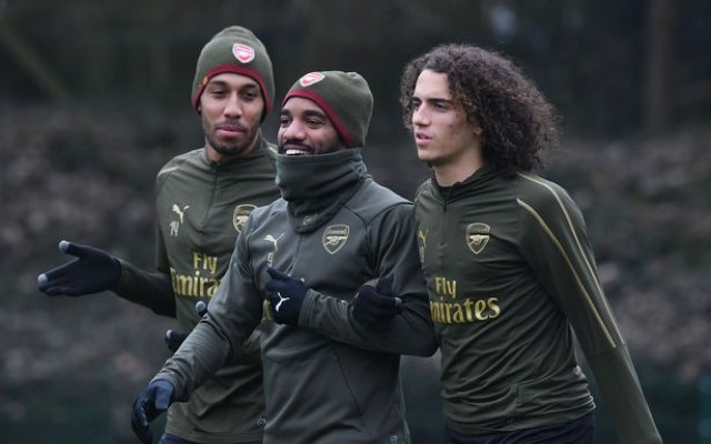 aubameyang lacazette guendouzi arsenal