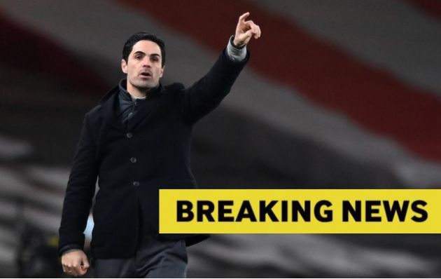 breaking news mikel arteta arsenal