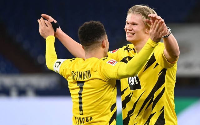 bvb duo sancho and haaland
