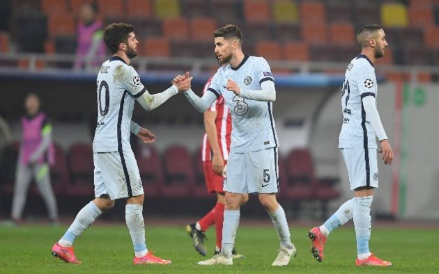 chelsea pulisic jorginho ziyech