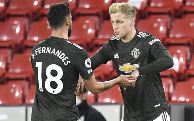 fernandes sub for van de beek