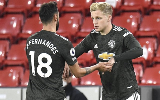 fernandes sub for van de beek