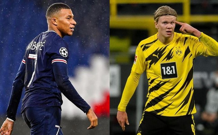 kylian mbappe erling haaland
