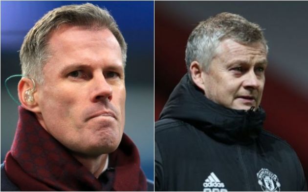 jamie carragher solskjaer
