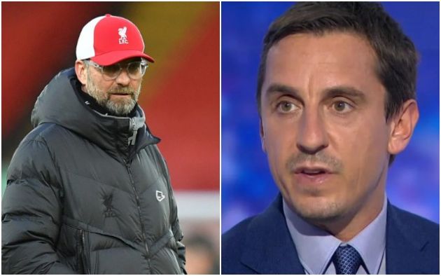 jurgen klopp and gary neville