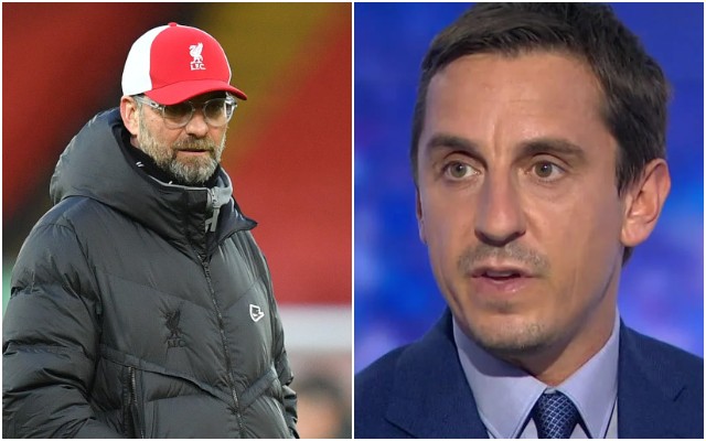 jurgen klopp and gary neville