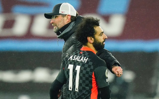 jurgen klopp and mohamed salah 2021
