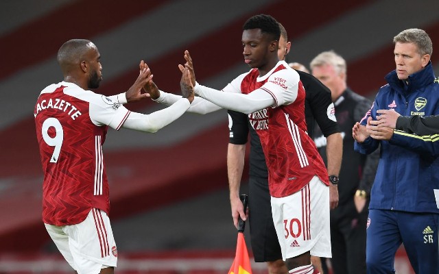 lacazette nketiah arsenal