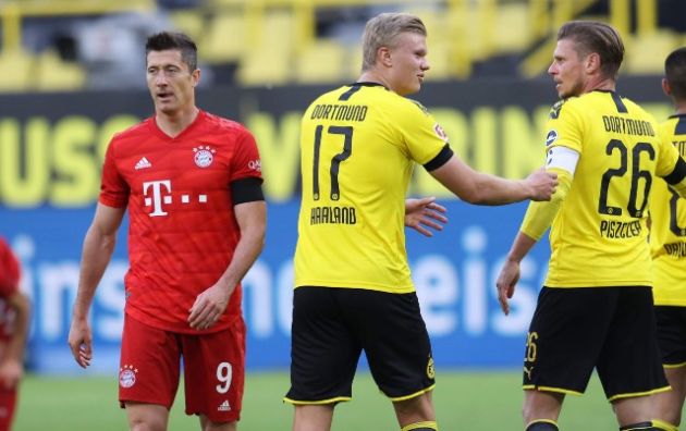 lewandowski haaland bayern dortmund
