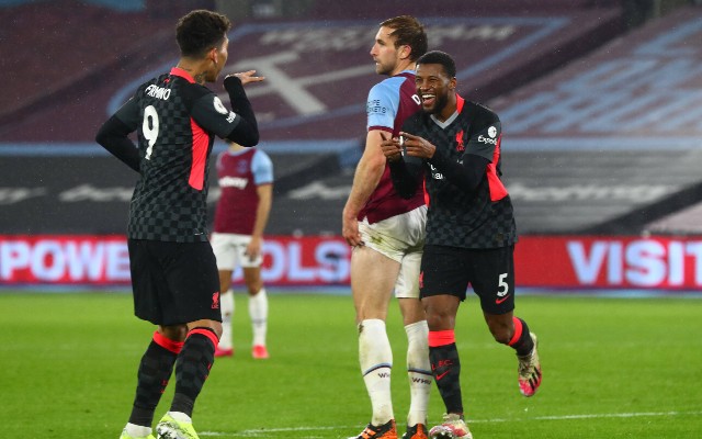 liverpool west ham firmino wijnaldum