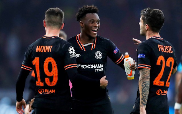 mount hudson-odoi pulisic chelsea