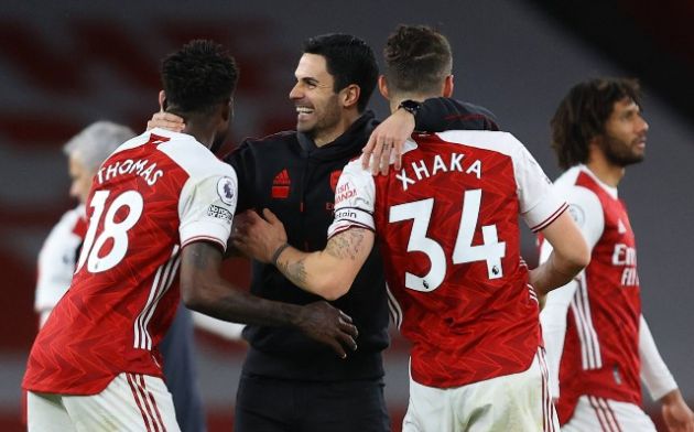 partey arteta xhaka