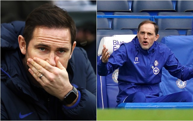 picture lampard and tuchel chelsea