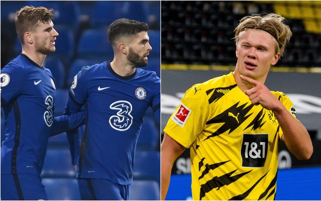 werner pulisic haaland chelsea