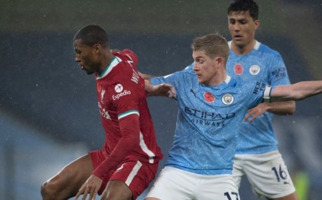 wijnaldum de bruyne liverpool city