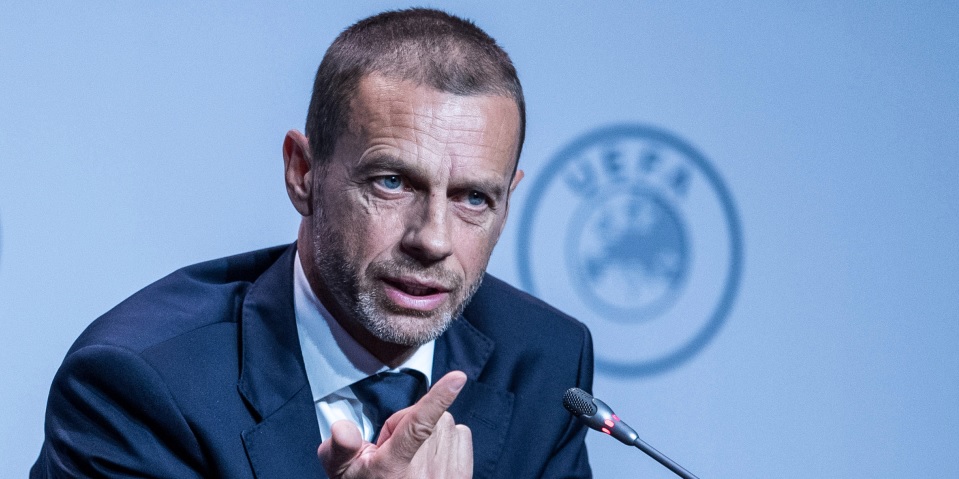 Ceferin, UEFA, Premier League