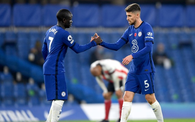 Chelsea FC Kante and Jorginho