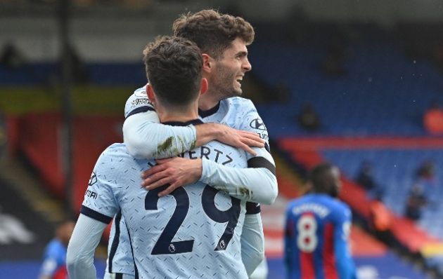 Chelsea Kai Havertz and Christian Pulisic