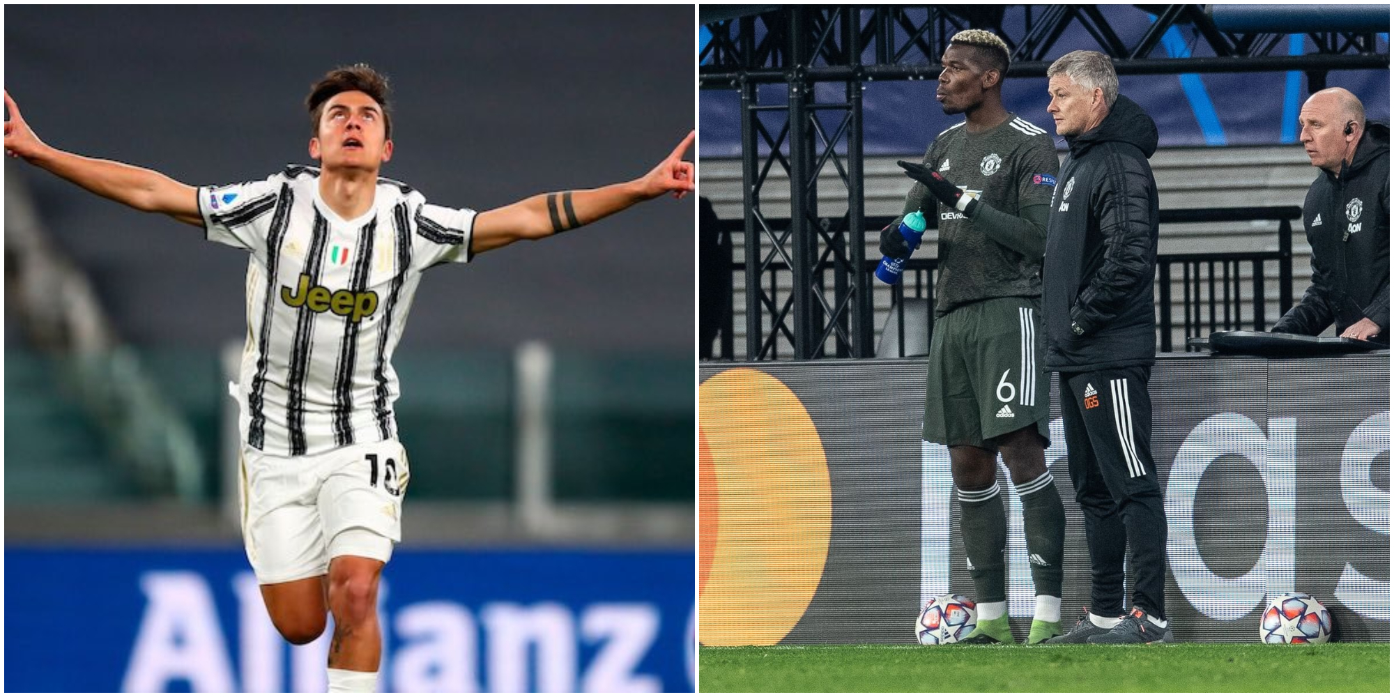 Dybala, Pogba, Manchester United