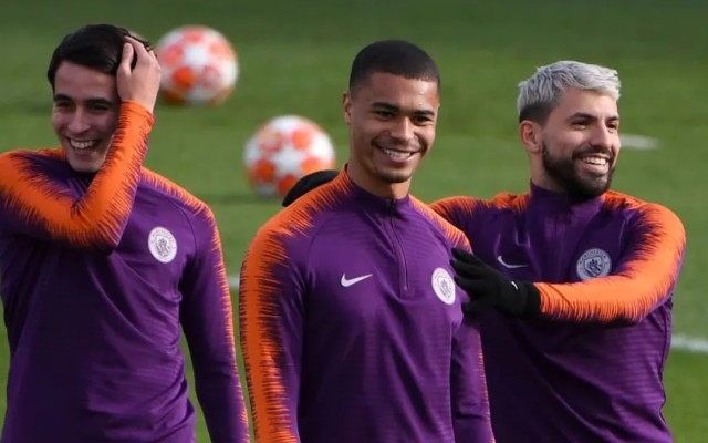 Garcia Aguero training