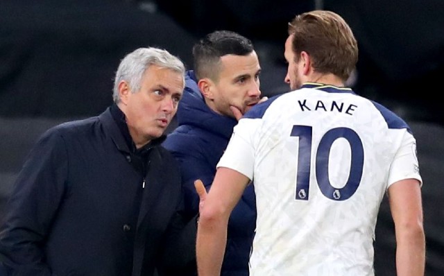 Mourinho Kane Spurs FC