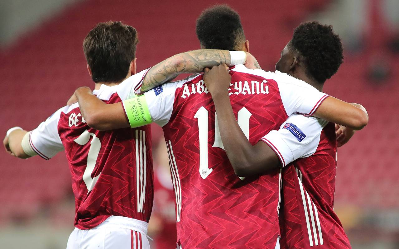 Bellerin Aubameyang Saka
