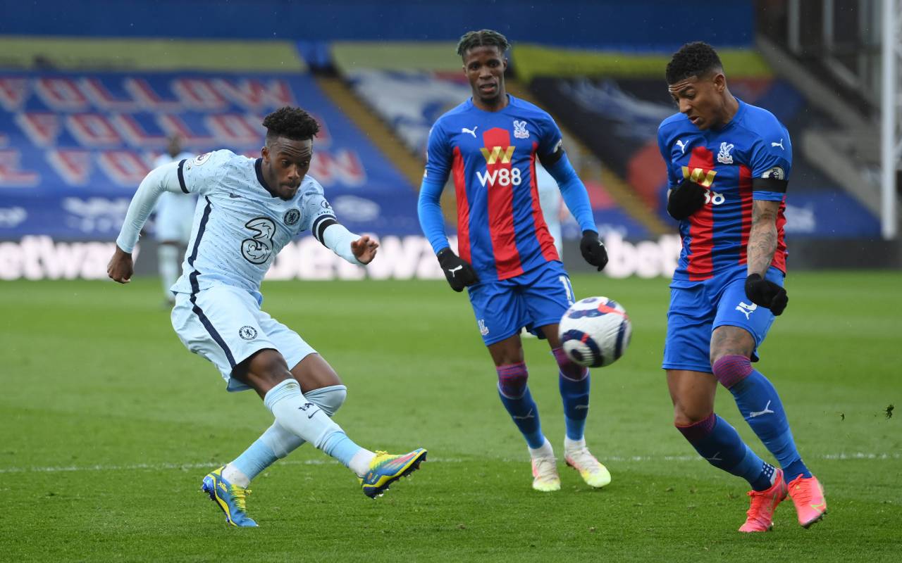 Van Aanholt, Hudson-Odoi and Wilfried Zaha