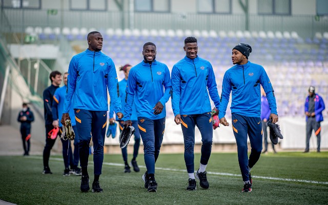 RB Leipzig training sesh