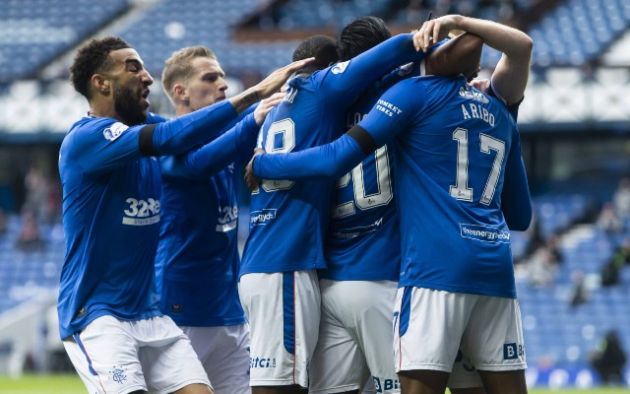 Rangers FC celebrations