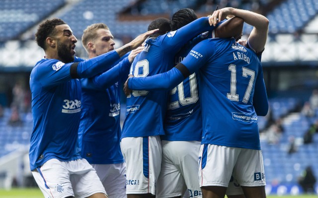 Rangers FC celebrations