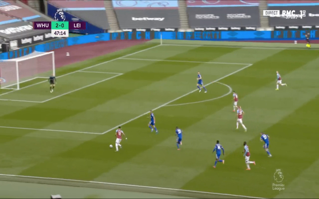 Video - Bowen scores for West Ham against Leicester