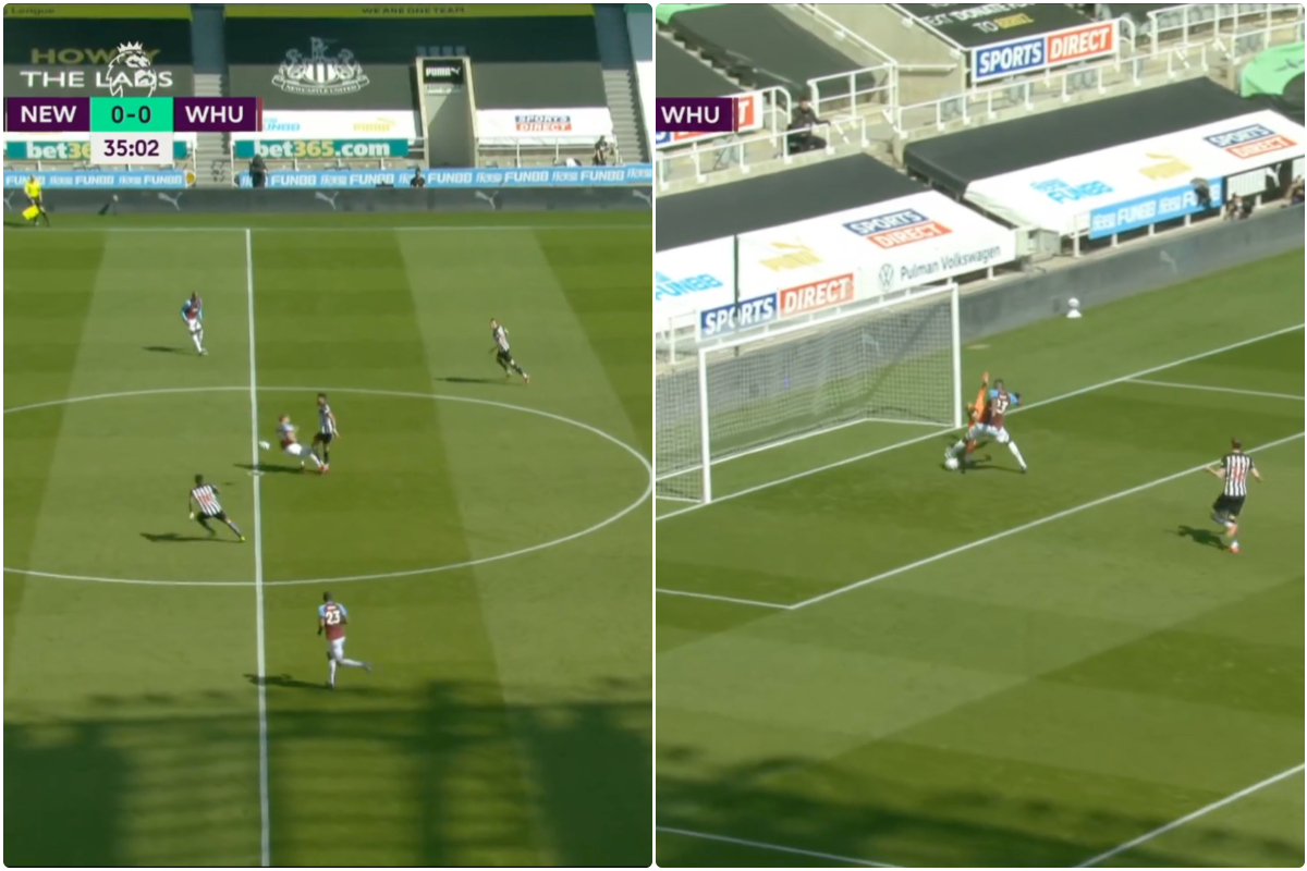 Video - Dawson red card and Diop own-goal vs Newcastle