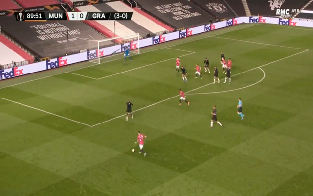 Video - Telles cross for Man United forces Vallejo own goal for Granada