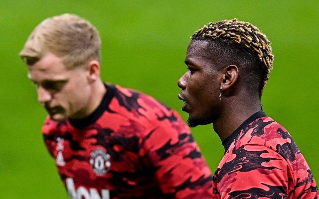 van de beek pogba man utd