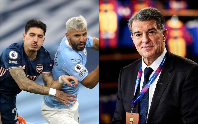 bellerin aguero laporta